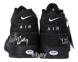 Chaussures Nike portées deux fois par Dan Majerle en 1994, signées et authentifiées par PSA DNA & MEARS COA.