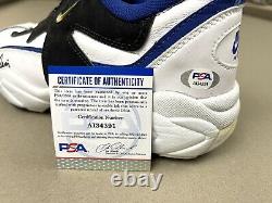 Chris Mullin Game Worn Utilisé Signé Jersey & Chaussures 95' 96' Psa Coa Hof Warriors