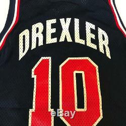Clyde Drexler 1992 Team USA Dream Team Signé Jeu Utilisé Jersey Olympics Jsa Coa