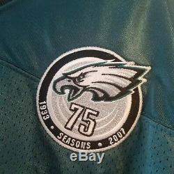 David Akers Jeu Utilisé / Porté Émis Émis Par La NFL / Autographe Philadelphia Eagles
