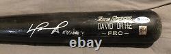 David Ortiz 2008 Jeu Utilisé Bat Gu Hall Of Fame Boston Red Sox Autograph Signé