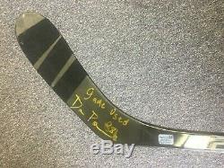 David Pastrňák Bruins De Boston Jeu Signé Utilisé Bauer Nexus 1n Bâton De Hockey