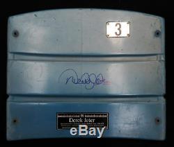 Derek Jeter Jeu Signé Utilisé Yankee Stadium Original Seatback Steiner & Mlb Auth