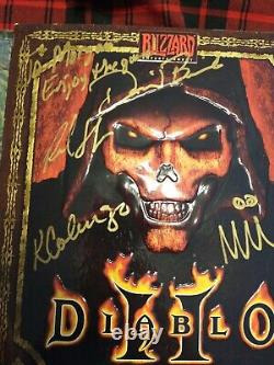 Diablo 2 Édition Collector Signé Plusieurs Signatures