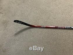 Eric Lindros (jeu Utilisé) Autographed Bauer Tri Flex Hockey Stick Avec Coa