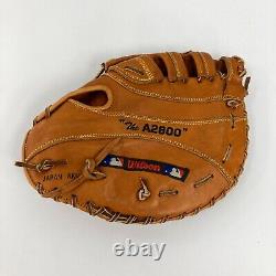 Gant de baseball Wilson utilisé en jeu signé par Fred McGriff, 1997 HOF PSA DNA COA.