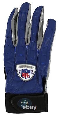 Gants d'équipement de jeu authentiques signés par Emmitt Smith, des Cowboys de la NFL, certifiés BAS