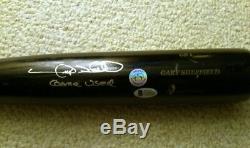 Gary Sheffield 2009 Mlb Jeu Utilisé Signé Autographié Batte De Baseball Psa / Dna Loa