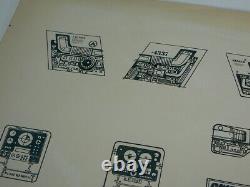 Gi Joe Prototype 1982 Cobra Battle Game Stickers Ron Rudat Signed Rare Vintage