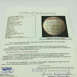 Historique Mark Mcgwire 1998: 52e Course À La Maison. Jeu De Baseball Signé Et Signé.