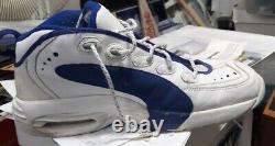 Indiana Pacers Reggie Miller #31 Jeu Signé Worn White Nike Sneaker