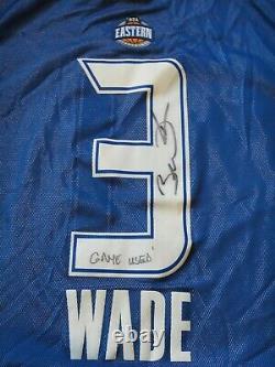 Jeu De Dwyane Wade Used Worn 2010 All-star Practice Jersey Signed Psa/dna