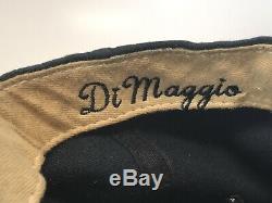 Joe Dimaggio Jeu Utilisé Autographié Hat