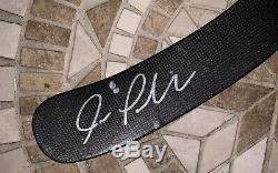Joe Pavelski San Jose Sharks Signé Autographié Jeu Utilisé Easton Bâton
