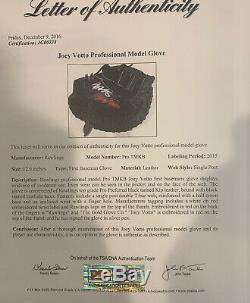 Joey Votto Cincinnati Reds Jeu Utilisé Fielding Glove 2015 Signé Psa Loa