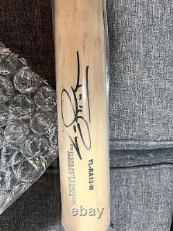 Jonny Gomes signé jeu utilisé baton cassé