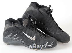 Ken Griffey Jr. Jeu Utilisé Paire Signée De Chaussures Nike Cleats Avec Jsa Coa