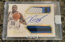 Kevin Durant 2013-14 Flawless Greats Dual Game Utilisé Patch Auto Gold #08/10