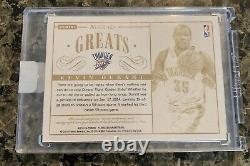 Kevin Durant 2013-14 Flawless Greats Dual Game Utilisé Patch Auto Gold #08/10