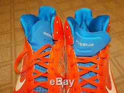 Kevin Durant Jeu Jeux Usés Chaussures Usagées Signées Warriors Thunder Mvp Nba Champs