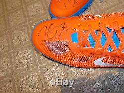 Kevin Durant Jeu Jeux Usés Chaussures Usagées Signées Warriors Thunder Mvp Nba Champs