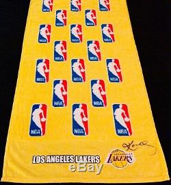 Kobe Bryant Los Angeles Lakers 2008 Nba Playoffs Jeu Anciens Et D'occasion Towel Mvp