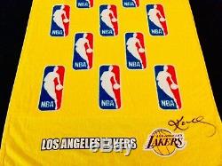Kobe Bryant Los Angeles Lakers 2008 Nba Playoffs Jeu Anciens Et D'occasion Towel Mvp