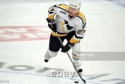 Kovalev 99'00 Signé Alexei Penguins De Pittsburgh LNH Jeu Utilisé Bâton De Hockey Coa