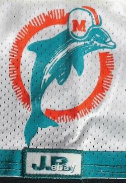 Le Finest Dan Marino 1992 Jeu Miami Dolphins Anciens Et D'occasion Jersey Mears A10 Psa