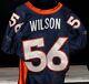 Maillot De Jeu Al Wilson #56 Des Denver Broncos De 2004, Signé Psa/dna Autographe