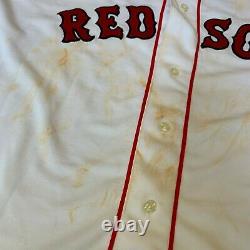 Manny Ramirez A Signé 2004 Boston Red Sox Jeu Utilisé Jersey Avec Psa Adn Coa