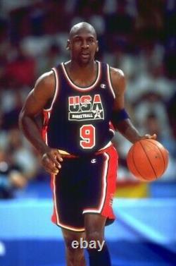 Michael Jordan A Signé Jeu Utilisé 1992 Team USA Dream Team Uniforme Jersey Jsa Coa