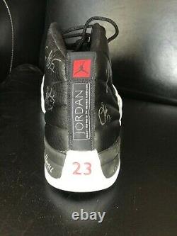 Michael Jordan Jeu Signé Team Signed Shoe