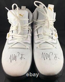 Michael Porter Jr. Chaussures de jeu utilisées signées et autographiées Denver Nuggets LOA