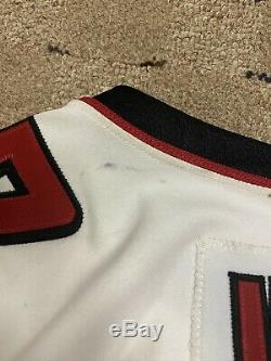 Michael Vick Jeu Utilisé Worn Signés Pantalons Jersey Atlanta Falcons Appareillés 25 Octobre
