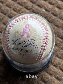Miguel Cabrera a signé un jeu utilisé la balle de la fête des mères MLB Auth Beckett Encaps.