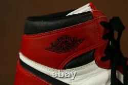 Nike Air Jordan 1 Sneakers Michael Jordan A Signé 1985 Holy Graal! Utilisé