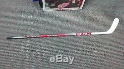 Pavel Datsyuk Jeu Utilisé Bâton De Hockey Stock Signé CCM Rbz Pro Red Wings De Detroit