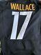 Pittsburgh Steelers 2012 - Maillot Usé - Maillot Usé - Loa Signé Par Mike Wallace
