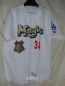 Rancho Cucamonga Quakes Magic Muggles Night Jeu Utilisé Jersey Signé Dodgers La