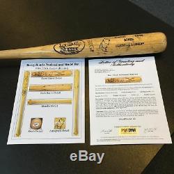 Rare 1987: Barry Bonds - Jeu Signé - Batte De Baseball Usagée - Psa Adn Gu 8.5