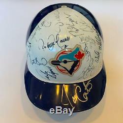 Rare 1994 Toronto Blue Jays Équipe Signature Jeu Utilisé Casque Psa Adn Coa
