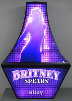 Rare Britney Spears Slot Machine Jeu Lighted Display Sign Las Vegas Piece Of Me