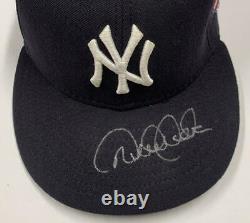 Rare Derek Jeter 2004 Opening Day Game Used & Signed Hat, Photo Match. M. Steiner