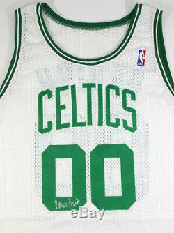 Robert Parish Le Chef 1992-1993 Boston Celtics Jeu Signé Worn Jersey D Occasion
