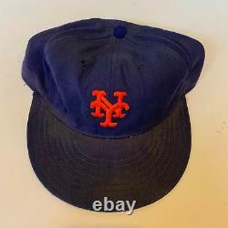 Ron Swoboda, 1960's Signé Jeu Utilisé New York Mets Hat Cap Avec Jsa Coa