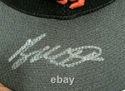 Ryan Mountcastle Game Used Hat Autographe Orioles Signé