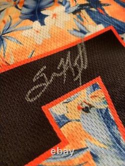 Sean Hjelle San Jose Giants Jeu Utilisé Autographié Signé Jersey Sf San Francisco
