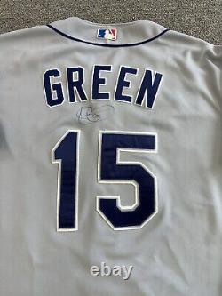 Shawn Green Los Angeles Dodgers Jeu Worn Jersey 2001 Signé