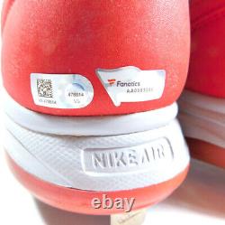 Signé Dexter Fowler Jeu Utilisé Nike Air Jordan Cleats 2020 Saison Coa Taille 13